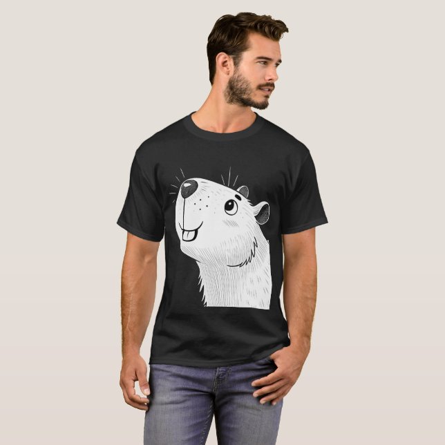 Capibara t-shirt (Front Full)