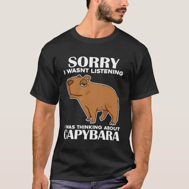 Capibara water pig saying T-Shirt (Front)