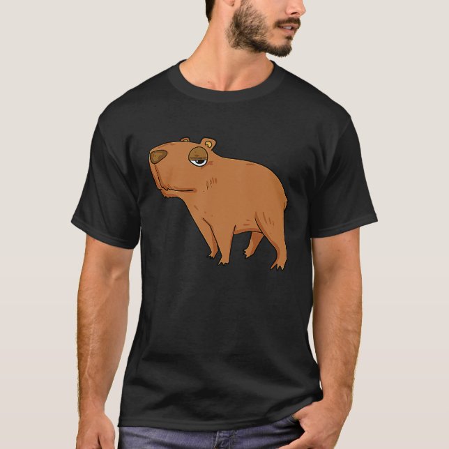 Capibara Water Pig T-Shirt (Front)