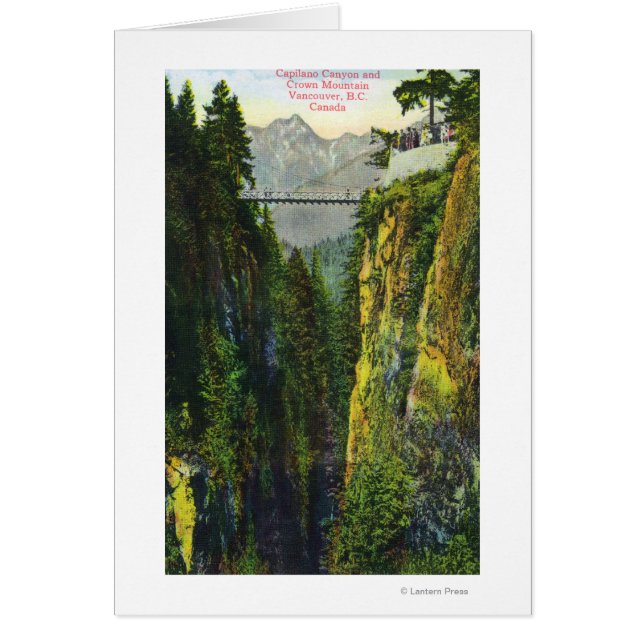 Capilano Canyon View of Crown Mountain (Front)