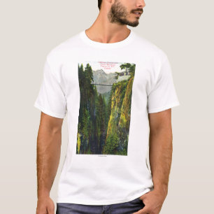 Capilano Canyon View of Crown Mountain T-Shirt