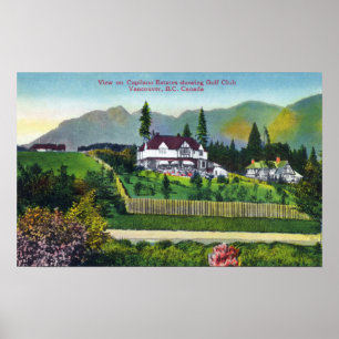 Capilano Estates Showing the Golf Club Poster