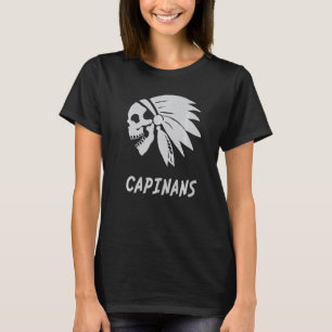 Capinans Native American Indian Born Freedom Evil T-Shirt