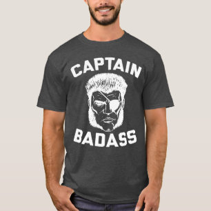 Capitaine Badass Charcoal Heather T-Shirt