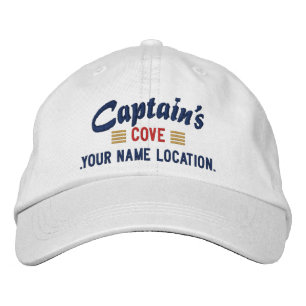 Capitaine COVE Personnalisez-le casquette brodé