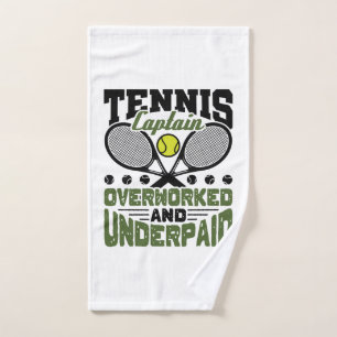 Capitaine de Tennis Surmené et Sous-payé