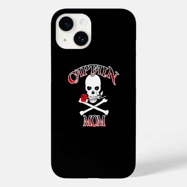 Capitaine Maman iPhone 7 Coque (Verso)