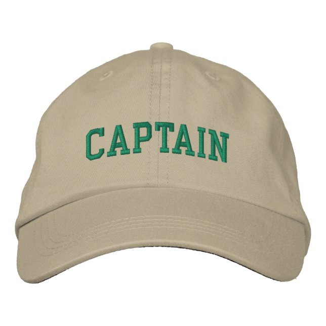 Capitaine nautique Casquette Khaki (Devant)