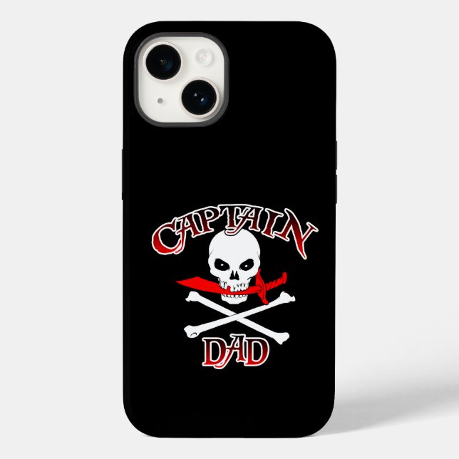 Capitaine Papa Coque-Mate iPhone 13 Coque (Verso)