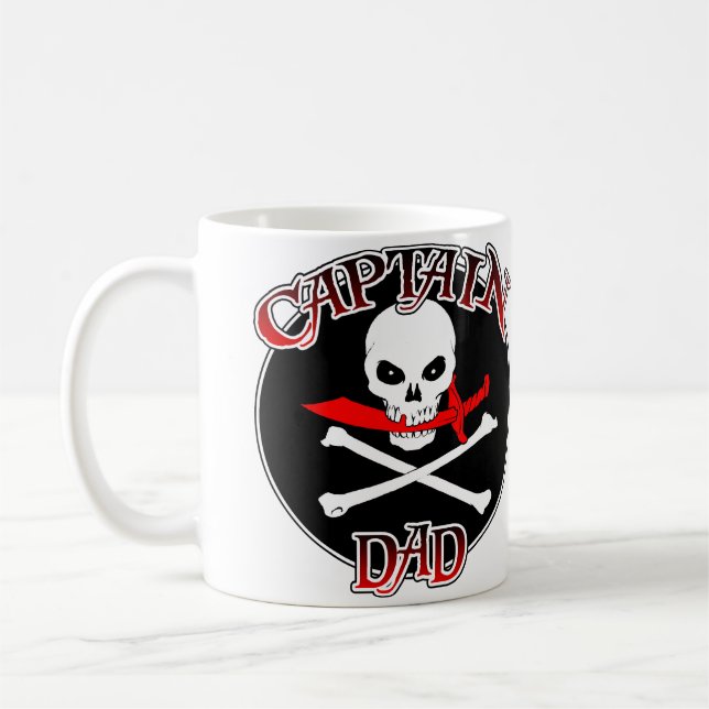 Capitaine Papa (Cutlass) Mug (Gauche)