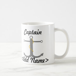 Capitaine personnalisé Mug