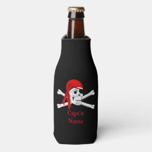 Capitaine Pirates Glacière personnalisé de bouteil