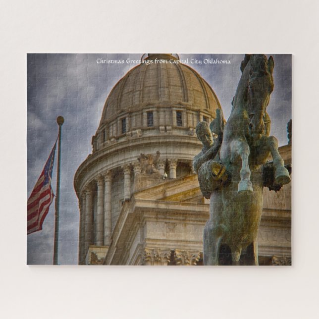 Capital City Oklahoma. Jigsaw Puzzle (Horizontal)