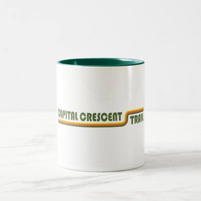 Capital Crescent Trail Two-Tone Coffee Mug (Center)