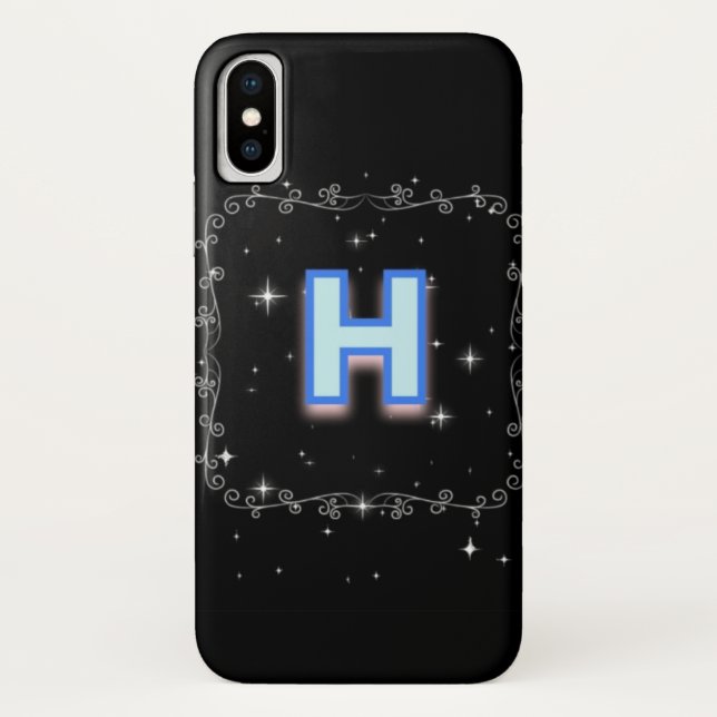 Capital 'H' Monogram Phone Cover" Case-Mate iPhone Case (Back)