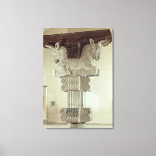 Capital in the Persian style Canvas Print
