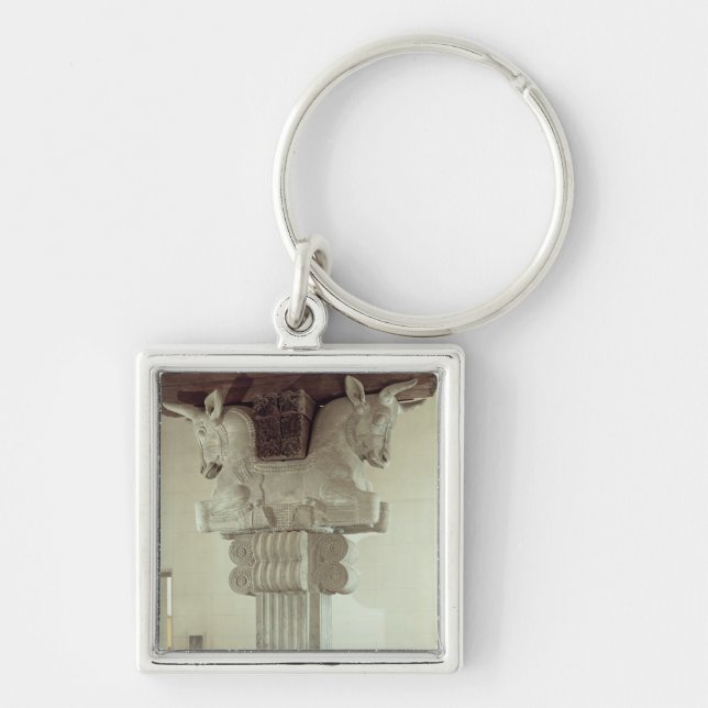 Capital in the Persian style Keychain (Front)