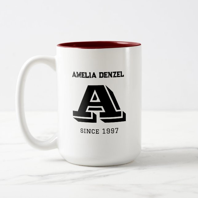 Capital Name Mug Cup in Mug cup collection (Left)