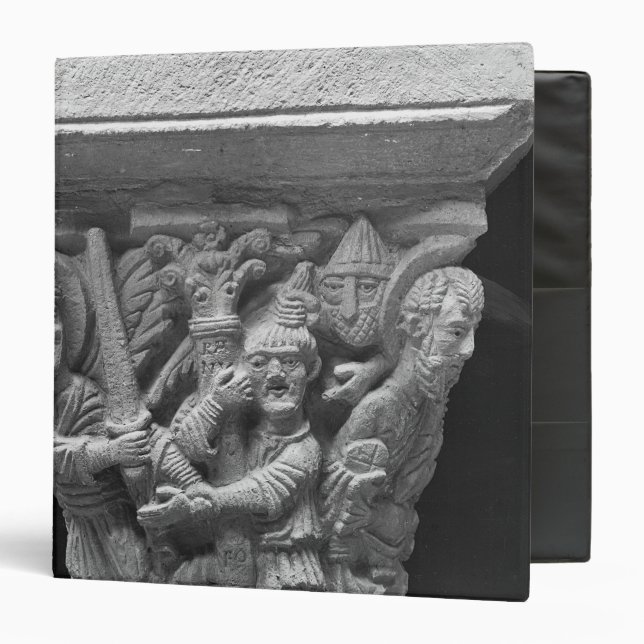 Capital of a column binder (Front/Inside)