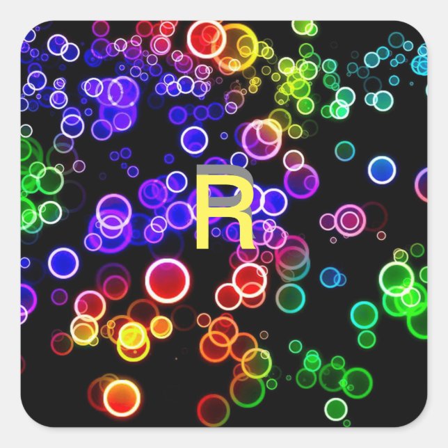 Capital R sticker  (Front)