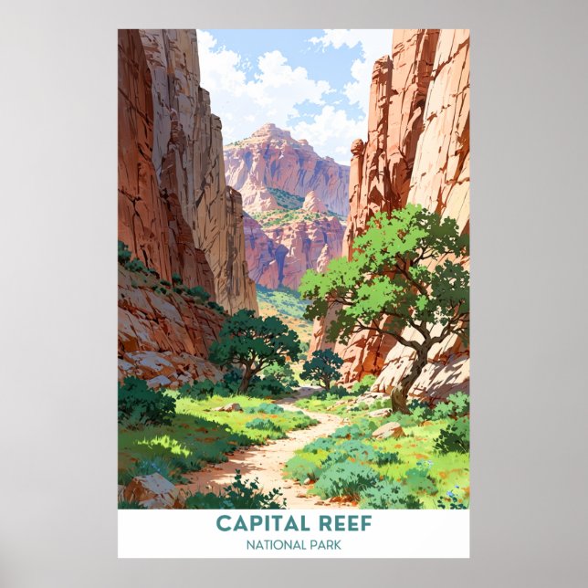 Capital Reef National Park, Utah Poster (Front)