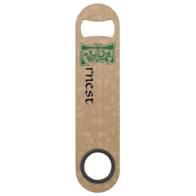 Capitale décorative botanique médiévale E (Devant)