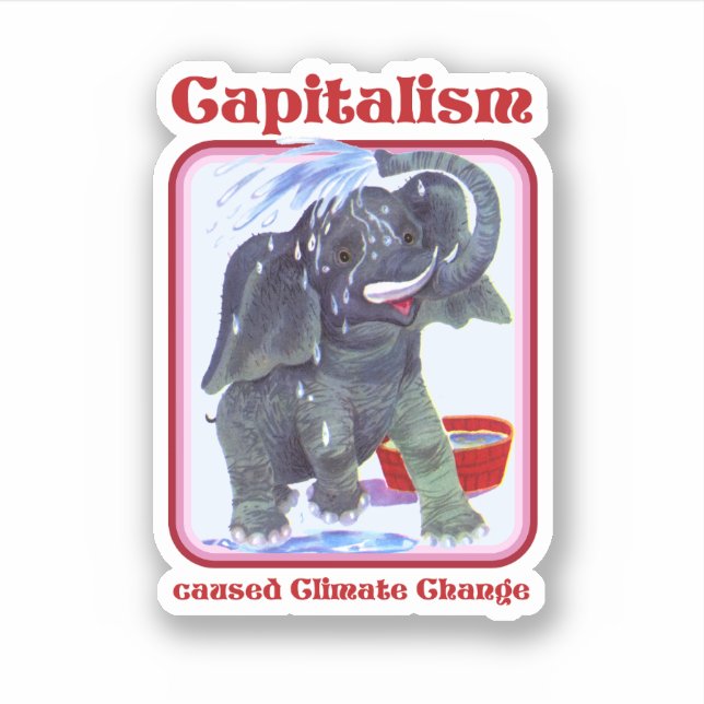 Capitalism caused Climate Change (Front)