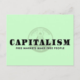 Capitalism Postcard