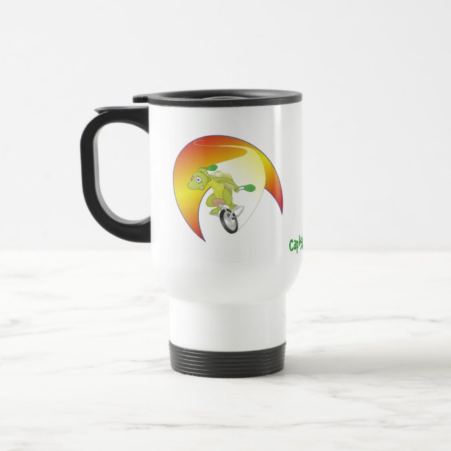 Capitalism Rocks! Travel Mug (Left)