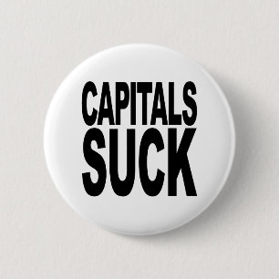 Capitals Suck 2 Inch Round Button