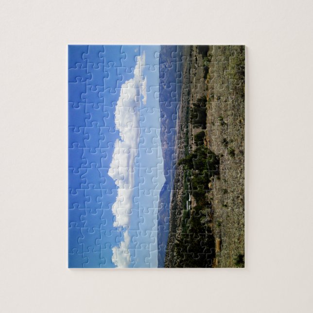 Capitan Gap Mountains New Mexico Jigsaw Puzzle (Vertical)