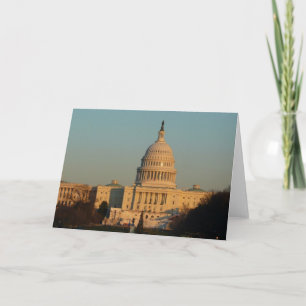Capitol at Christmas Washington DC Holiday Card