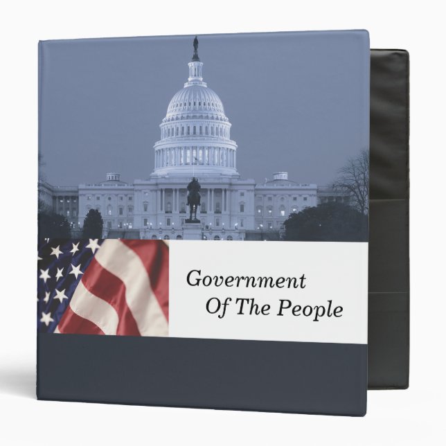 Capitol Building Binder (Front/Inside)