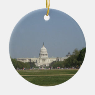 Capitol Building Ceramic Ornament