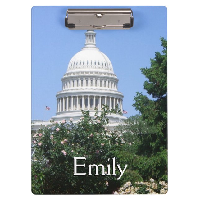 Capitol Building from Bartholdi Park Clipboard (Front)