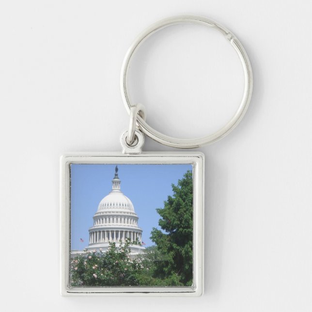 Capitol Building from Bartholdi Park Keychain (Front)