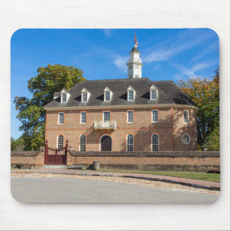 Capitol building in Colonial Williamsburg Mouse Pad