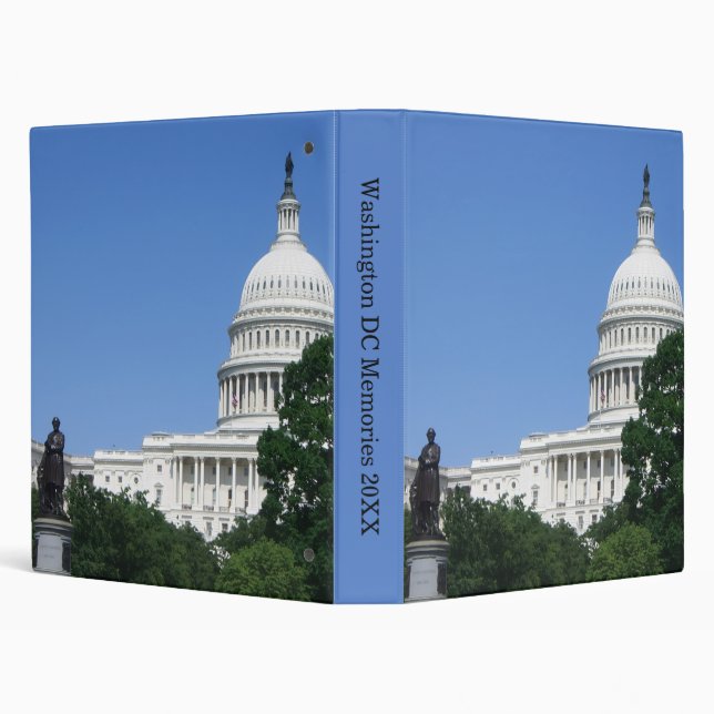 Capitol Building in Washington DC Binder (Background)