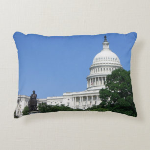 Capitol Building in Washington DC Decorative Pillow