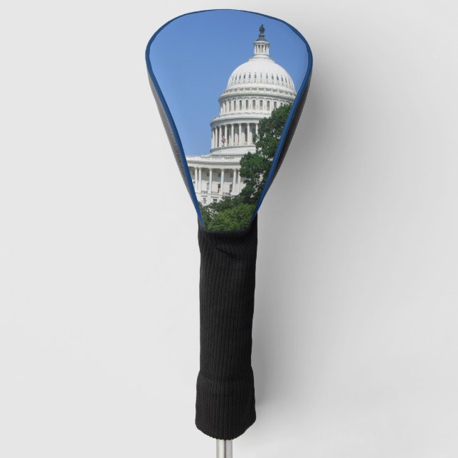 Capitol Building in Washington DC Golf Head Cover (Front)