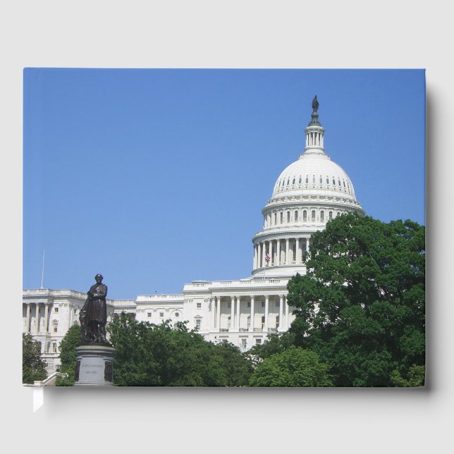 Capitol Building in Washington DC Guest Book (Front)
