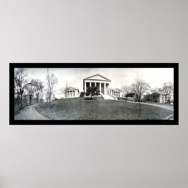 Capitol Building Richmond Photo 1909 Poster (Front)