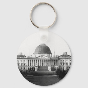 Capitol Building Washington D.C. 1845 Keychain