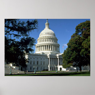 Capitol Building, Washington, D.C., USA Poster
