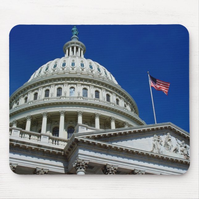Capitol Building, Washington, USA Mouse Pad (Front)