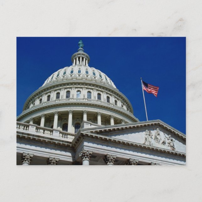 Capitol Building, Washington, USA Postcard (Front)