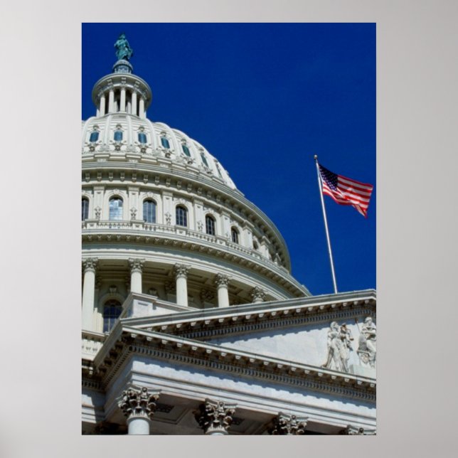 Capitol Building, Washington, USA Poster (Front)