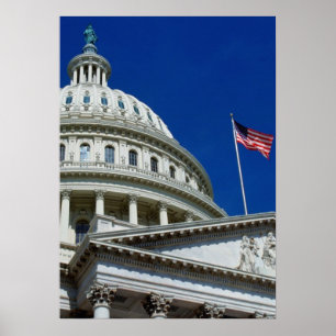 Capitol Building, Washington, USA Poster