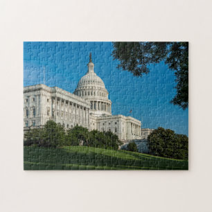 Capitol Building West View Jigsaw Puzzle