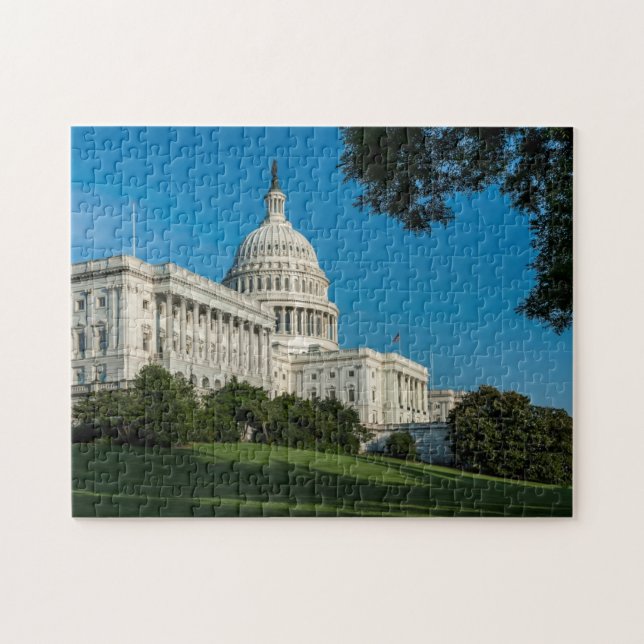 Capitol Building West View Jigsaw Puzzle (Horizontal)